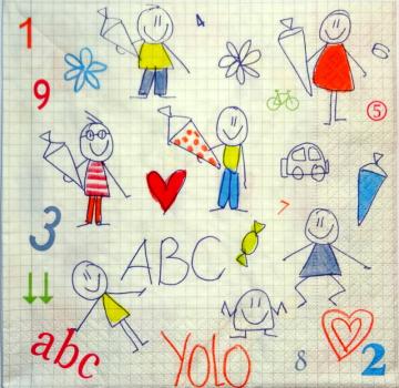 024 Schule - 3-lagig - Paper Design